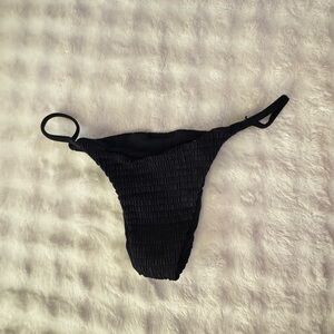 San Lorenzo Black Bikini Bottom